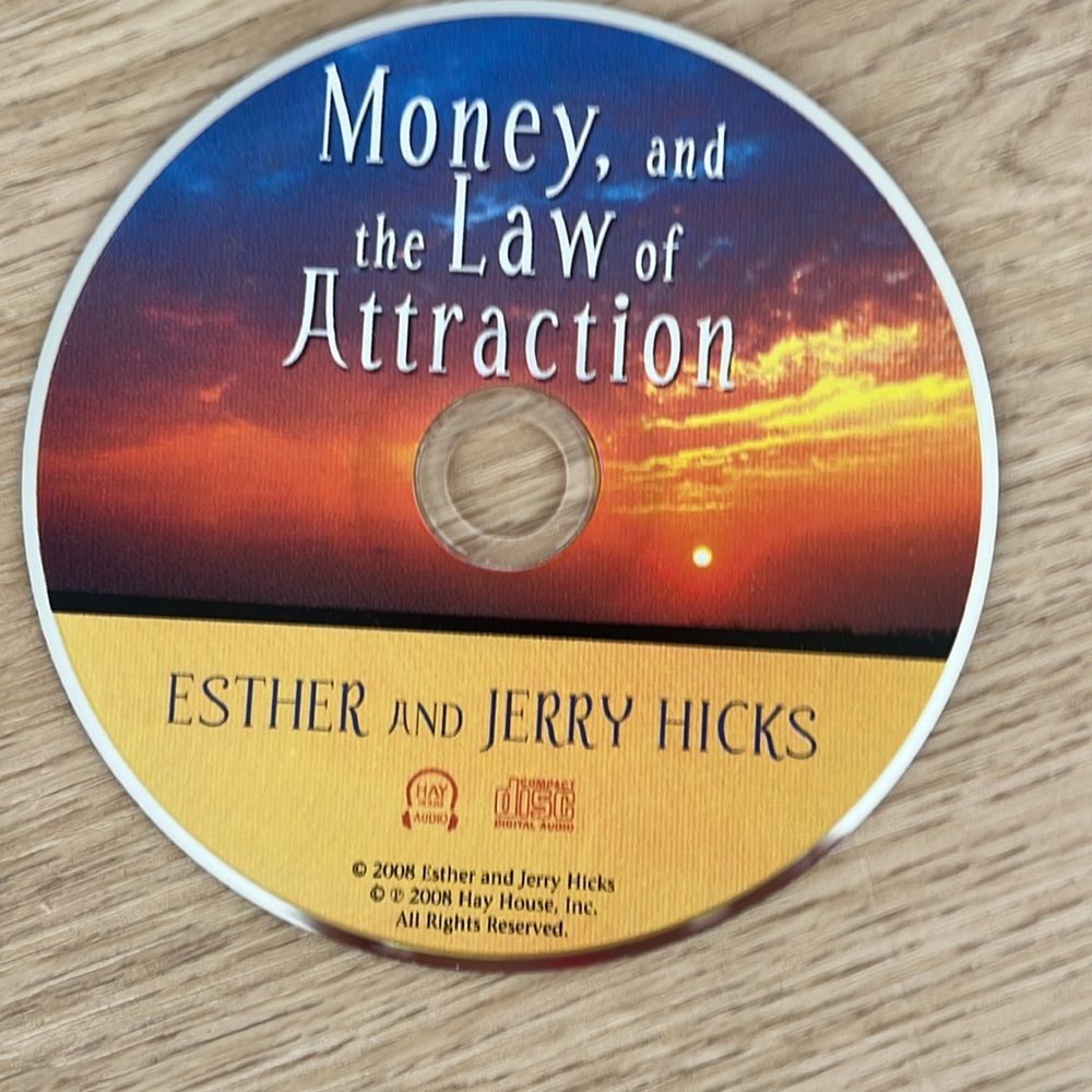 Money and the Law of Attraction CD FREE with the purchase of any other item!